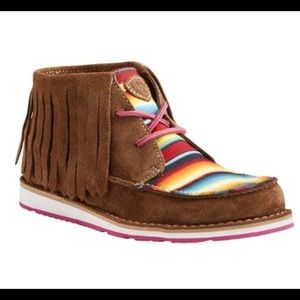 Ariat Serape Fringe Cruisers